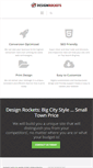 Mobile Screenshot of designrockets.com